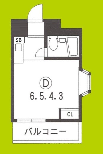 西三国共栄マンション 間取り
