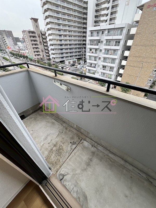 西三国共栄マンション ベランダ