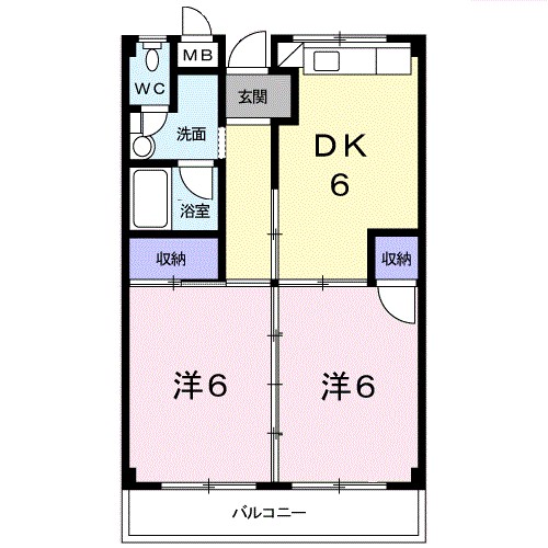 ヴィラサンライズ 間取り