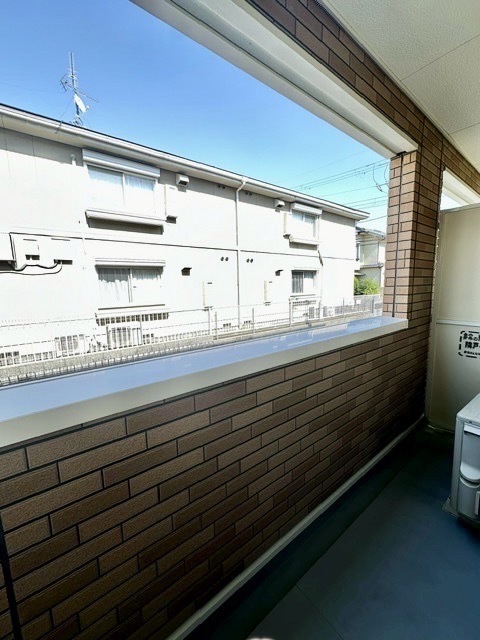 グランソレイユ楠葉Ⅱ ベランダ