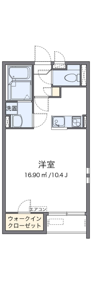 クレイノ宝塚東 間取り