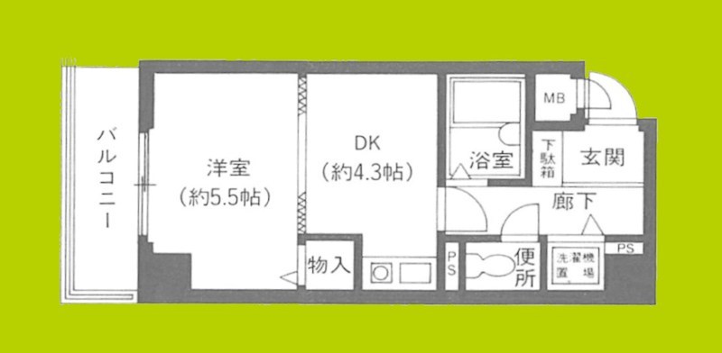 グラン・ピア森ノ宮中央 間取り