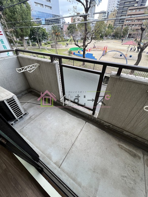 グラン・ピア森ノ宮中央 ベランダ