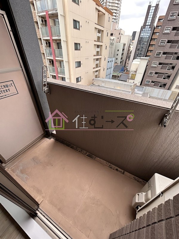 サムティ松屋町 ベランダ