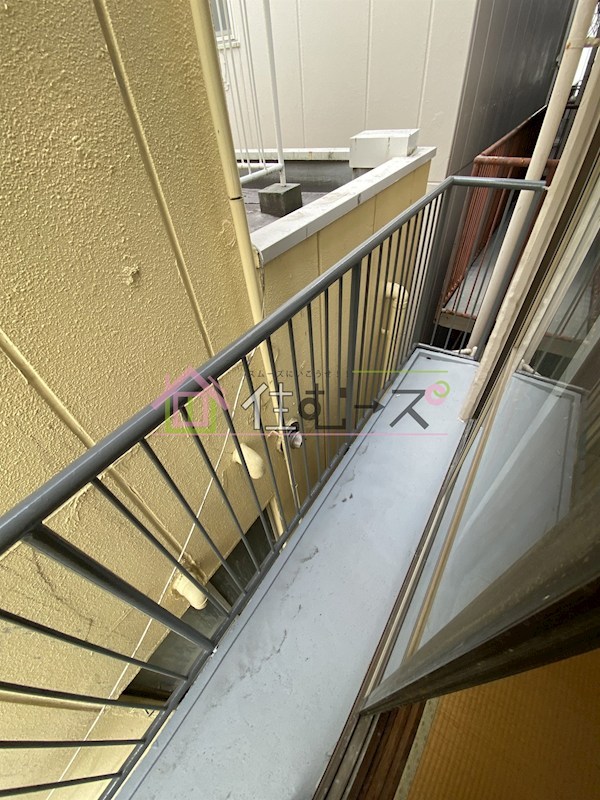 三軒家東貸家 ベランダ