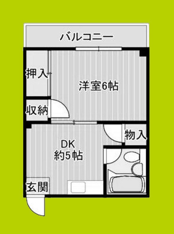 アーニング西加賀屋3番館 間取り