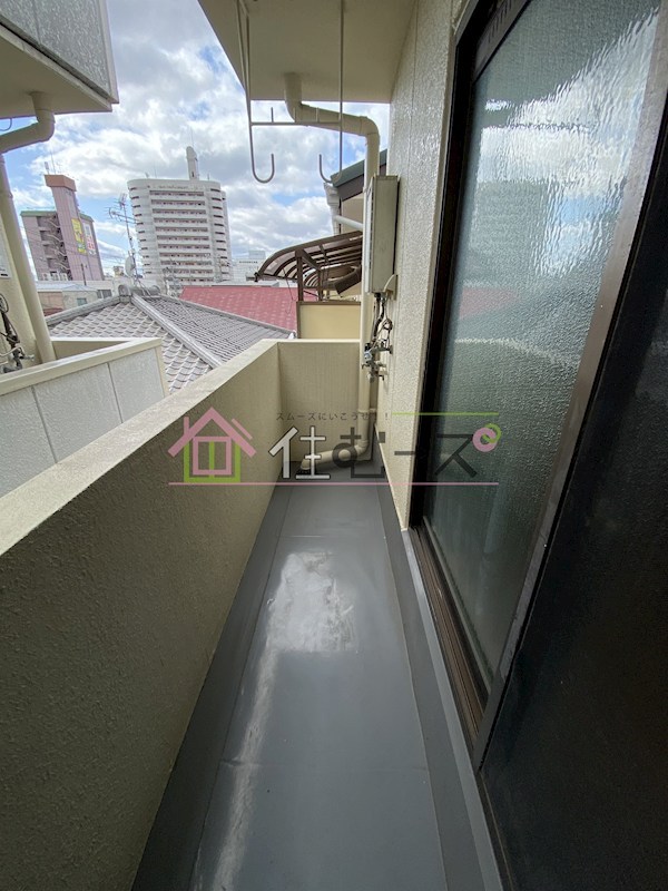 アーニング西加賀屋3番館 ベランダ