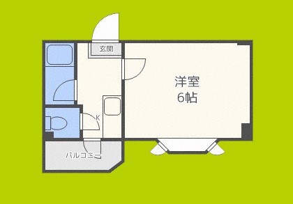 リヴァー住之江 間取り