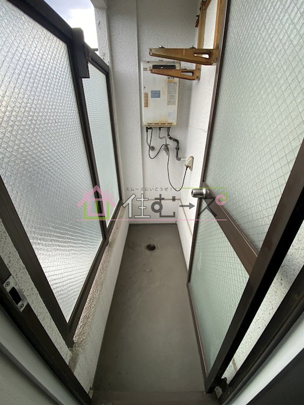 リヴァー住之江 ベランダ