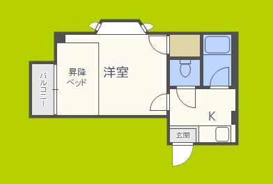 リヴァー住之江 間取り