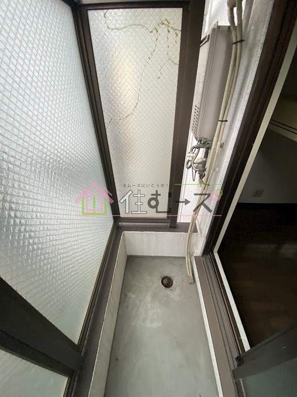 リヴァー住之江 ベランダ