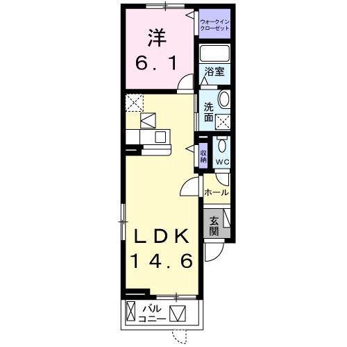 サニーハウス縁 間取り
