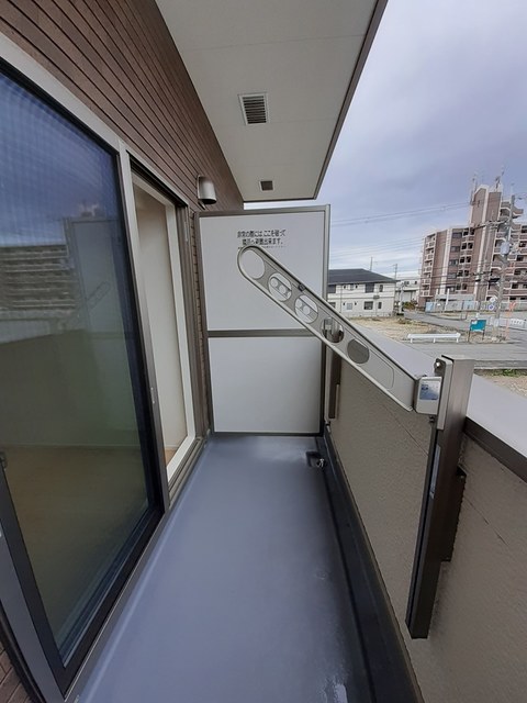 Ｌａｉｄ　Ｂａｃｋ ベランダ