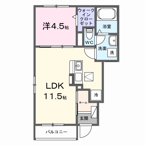 フリーデ　プロムナード 間取り