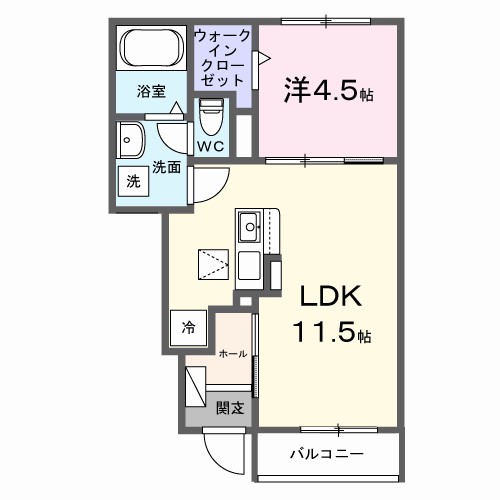 フリーデ　プロムナード 間取り