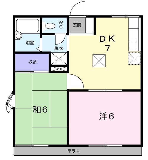 プチパレス・ノバ 間取り