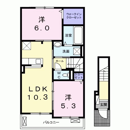 カサブランカ 間取り