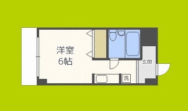 南堀江レヂデンス 間取り