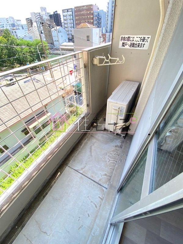 南堀江レヂデンス ベランダ