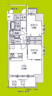 スプランディッドあびこ駅前 間取り