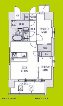 スプランディッドあびこ駅前DUE 間取り