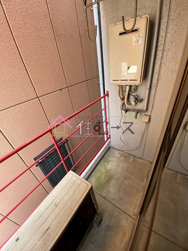 キューブ西加賀屋 ベランダ