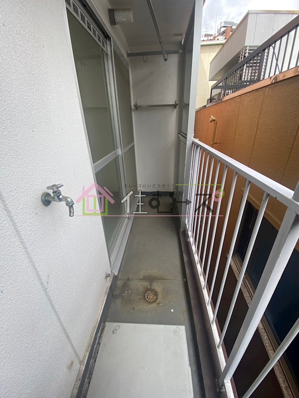 ハイムリバーサイド ベランダ