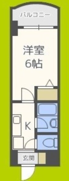 ローズコーポ西中島 間取り