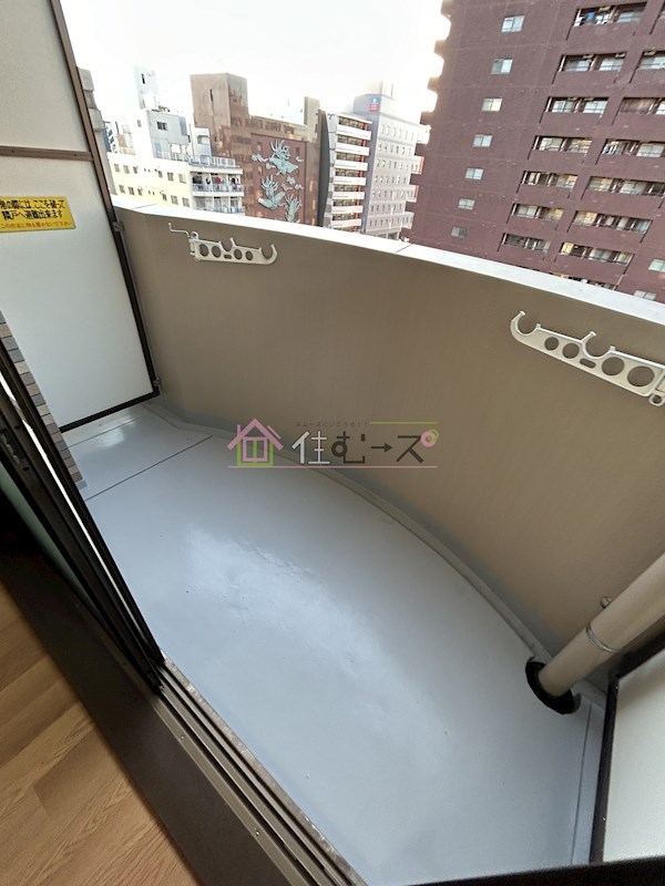 ローズコーポ西中島 ベランダ