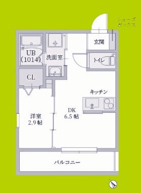 GAZELLE NOAH尼崎尾浜Ⅱ 間取り