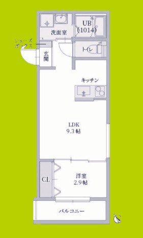 GAZELLE NOAH尼崎尾浜Ⅱ 間取り