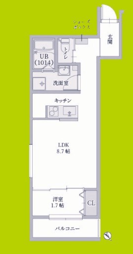 GAZELLE NOAH尼崎尾浜Ⅱ 間取り