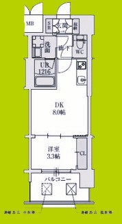 スプランディッドあびこ駅前DUE 間取り図
