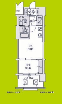 スプランディッドあびこ駅前DUE 間取り図