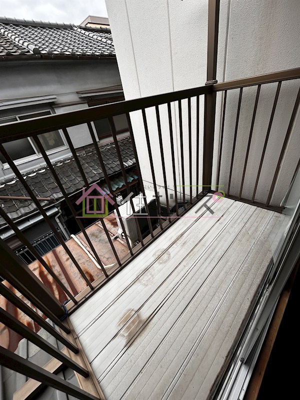 清水丘Sハウス ベランダ