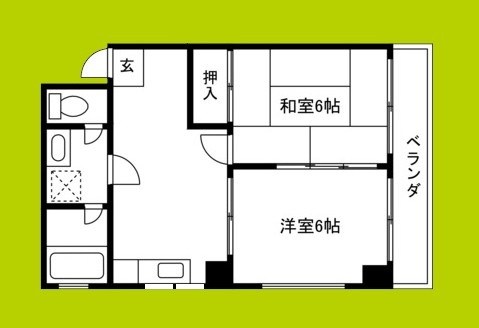 マンション大谷 間取り