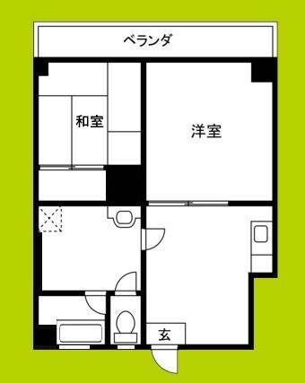 マンション大谷 間取り