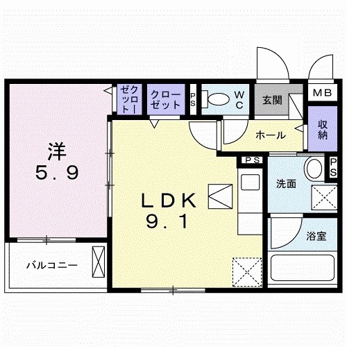 Ｇｏｏｄ　Ｌｉｆｅ 間取り