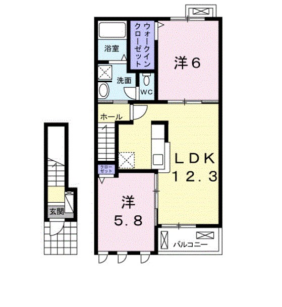 ルミエール　ソレイユ 間取り