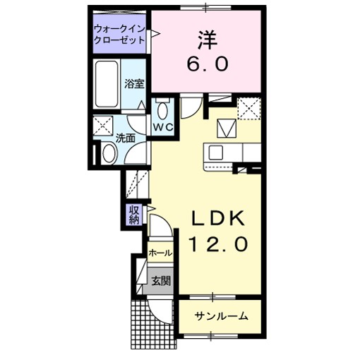 ヒールコートⅡ 間取り
