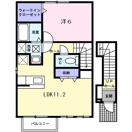 モルティ　コートＢ 間取り