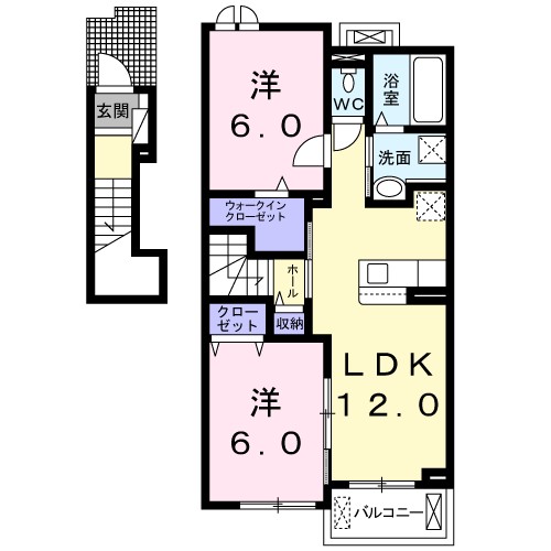 ヴィアーレⅡ 間取り