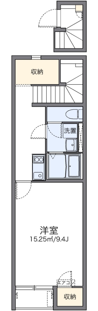 レオネクストハイツしののめ 間取り