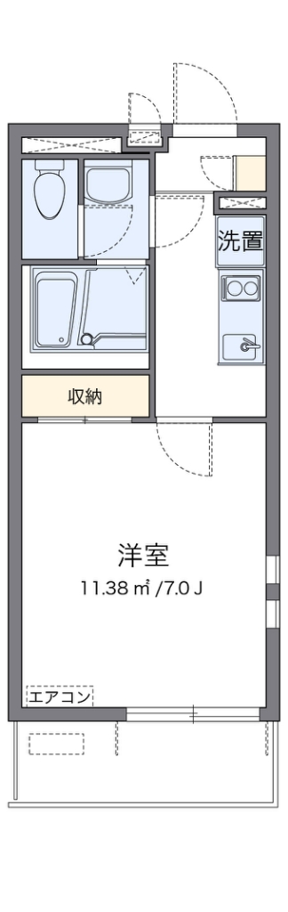 クレイノリンロー 間取り