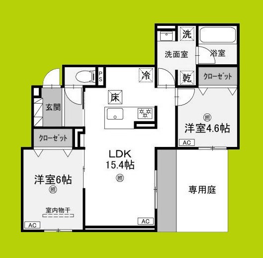 (仮称)D-ROOM平野区加美東5丁目PJ 間取り