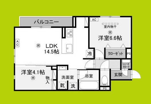 (仮称)D-ROOM平野区加美東5丁目PJ 間取り