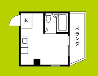 ビジタル浪速3 間取り