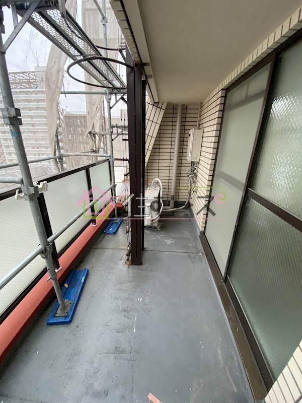 ビジタル浪速3 ベランダ