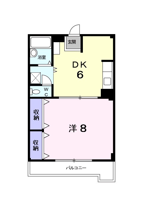 エスポワ－ルＳＡＫＡＩ 間取り