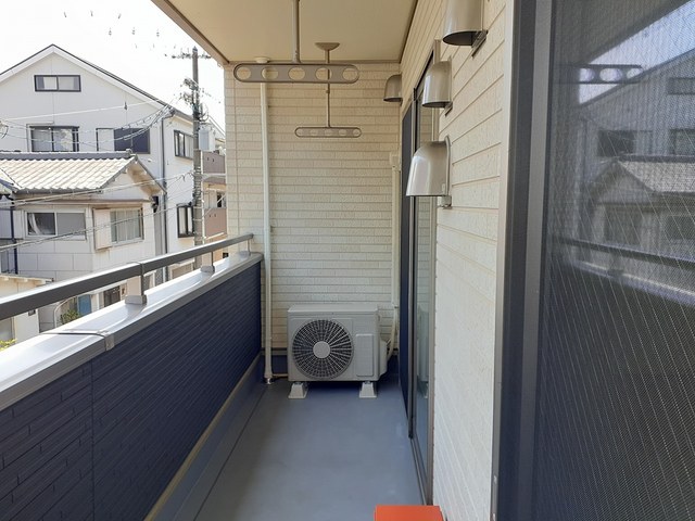 フルール　Ｍ ベランダ